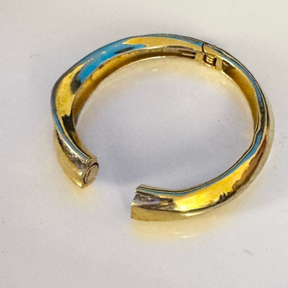Alexis Bittar magnetic hinge bangle bracelet - Picture 4 of 5